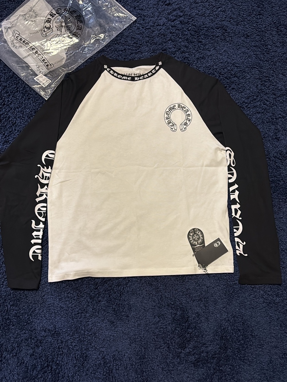 Chrome Hearts Long-Sleeve Logo Tee